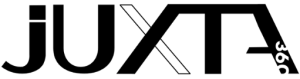 White Juxta360 Media LLP logo on a dark background representing a modern digital marketing, branding, advertising, and creative media agency focused on business growth and online visibility.